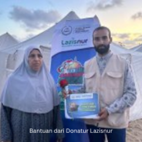 Bantuan dari Donatur Lazisnur